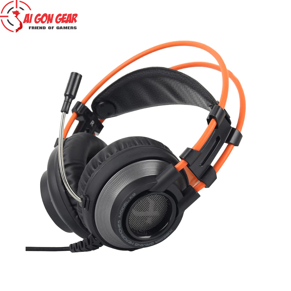 Tai nghe Gaming Xiberia K9 Pro (ENC Micro) Black