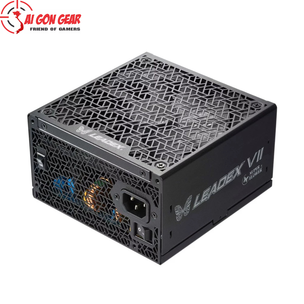 Nguồn Máy Tính Super Flower LEADEX VII Platinum PRO 1200W ATX 3.1 (SF-1200F14XP-BK)