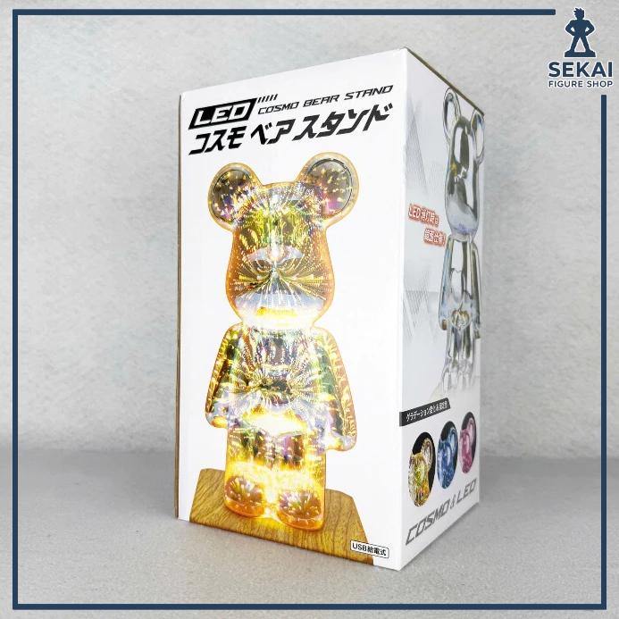Mô Hình Đèn LED Chính Hãng COSMO BEAR STAND (Bearbrick Style)