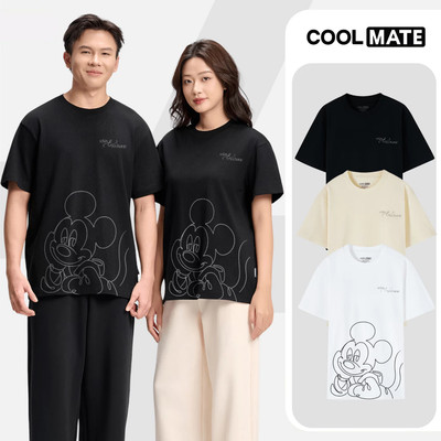 [MUA 2 GIẢM 5%][BST MIRL]Áo thun nam nữ 100% Cotton Relaxed Fit IN Relax & Recharge - Coolmate