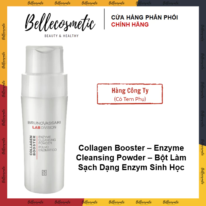 Bruno Vassari Collagen Booster Enzyme Cleansing Powder Bột Tẩy Tế Bào Chết Enzyme kv