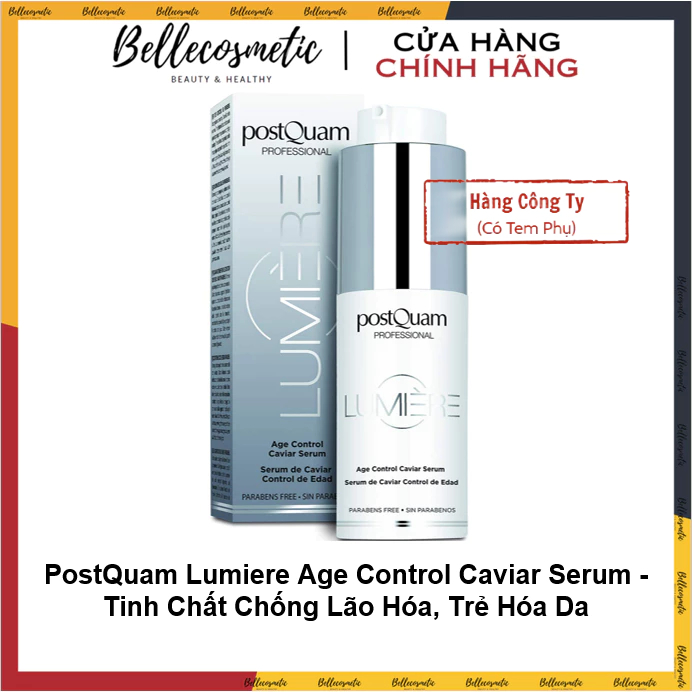 [cty] PostQuam Lumiere Age Control Caviar Serum - Tinh Chất Chống Lão Hóa, Trẻ Hóa Da
