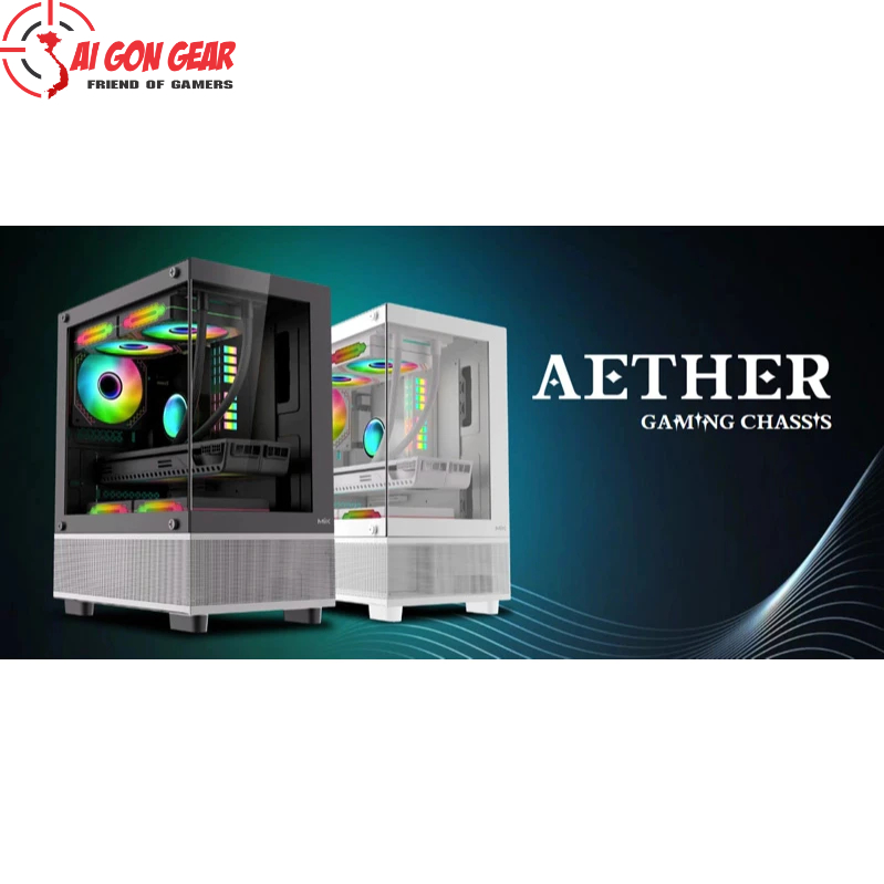 Case máy tính MIK AETHER BLACK
