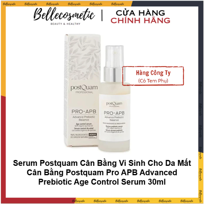 Postquam Pro APB Advanced Prebiotic Age Control Serum 30m - Serum Postquam Cân Bằng Vi Sinh Cho Da M