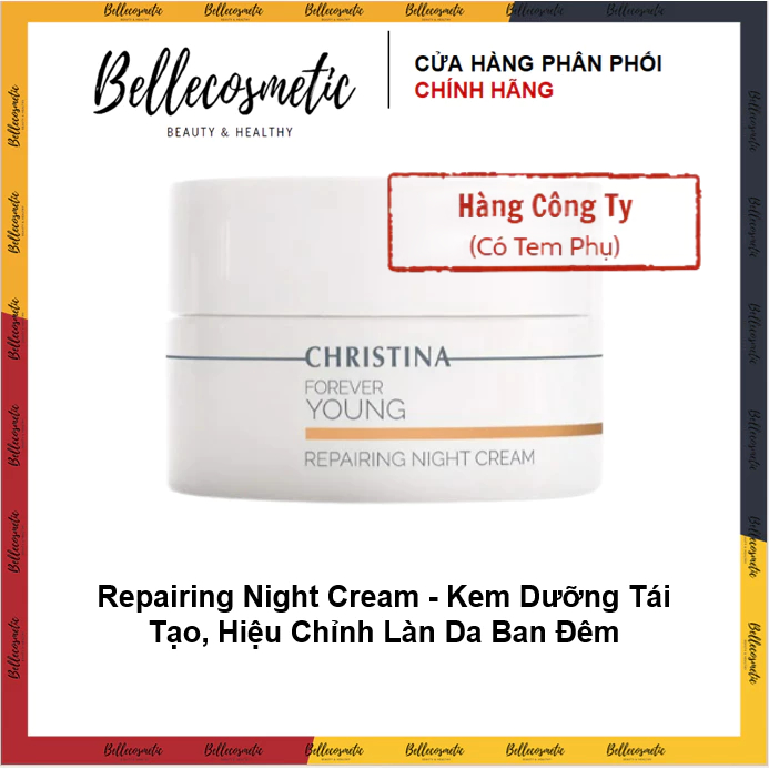 Christina Forever Young  Repairing Night Cream - Kem Dưỡng Tái Tạo Da Ban Đêm kv