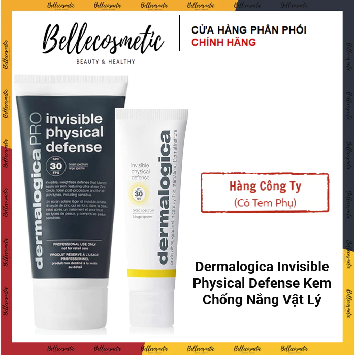 Derma - 1152 Invisible Physical Defense SPF30 50m - Kem Chống Nắng Vật Lý Dermalogica Invisible Phys