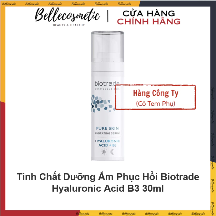 Biotrade - Hyaluronic Acid + B3 30ml - Tinh Chất Dưỡng Ẩm Phục Hồi Biotrade Hyaluronic Acid B3 30ml 