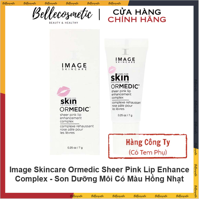 [cty] Image Skincare Ormedic Sheer Pink Lip Enhance Complex - Son Dưỡng Môi Có Màu Hồng Nhạt