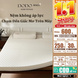 DODO nệm foam - nệm 1 người dày 10cm 1m2 x 2m Nhà cho thuê hoặc ký túc xá sinh viên 