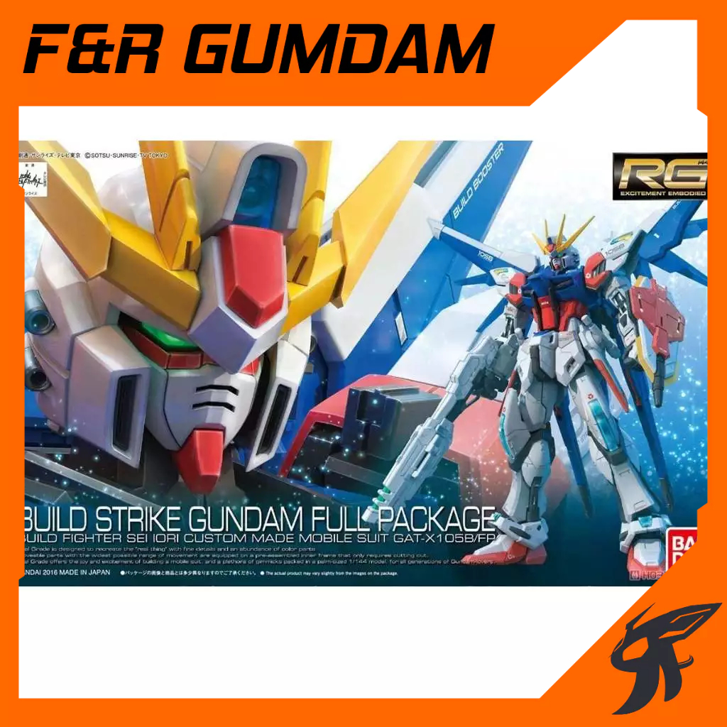 Mô hình lắp ráp RG Build Strike Gundam Full Package