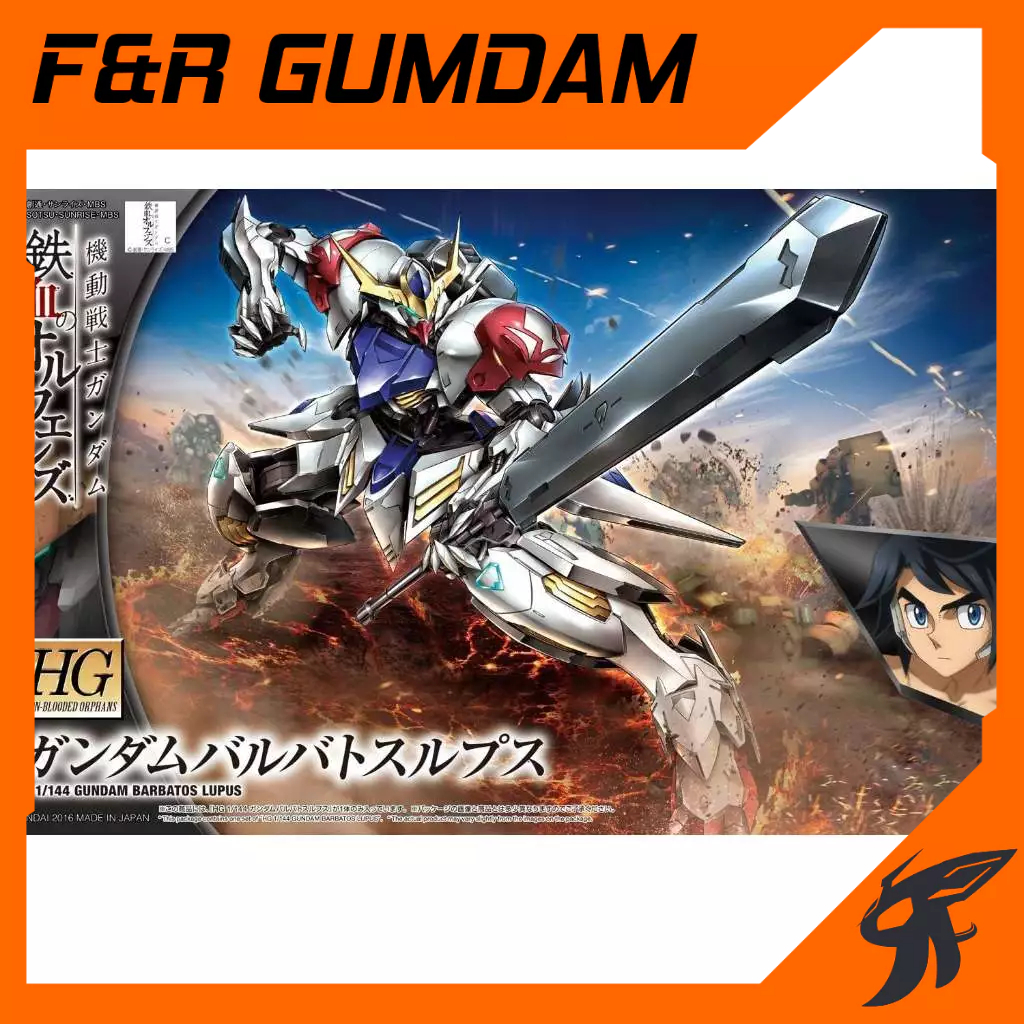 Mô Hình Lắp Ráp HG IBO Gundam Barbatos Lupus