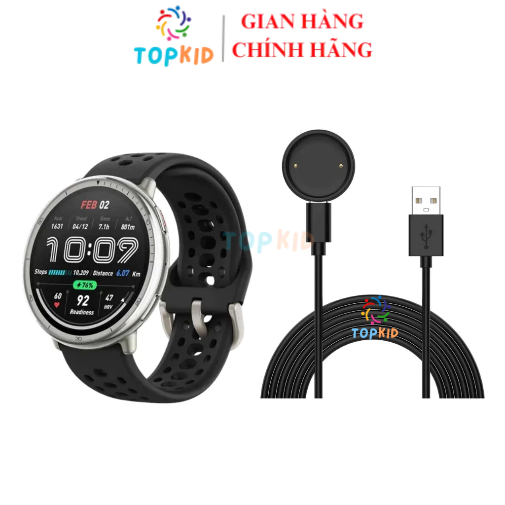 Đế sạc chuyên dụng đồng hồ Amazfit Active 2 / Active 2 Square / Bip 6 | TK - S. AFT