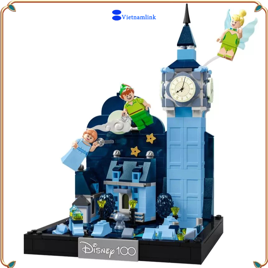 Giá thấp nhất trực tuyến LE GO 43232 Disney Peter Pan & Wendy's Flight over London  Hàng mới, chính 
