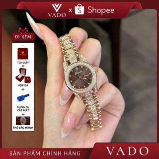 Đồng Hồ Nữ VADO Basic Mặt Tròn, Dây Kim Loại Bền Không Rỉ, Hỗ Trợ Kháng Nước - DH3119 JRANDE