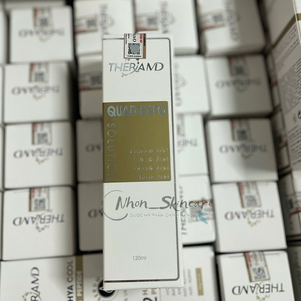 [TEM CTY] THERAMD QUAD - EXFO SOLUTION Dung Dịch Tẩy Tế Bào Chết Hỗ Trợ Sáng Da 120ML