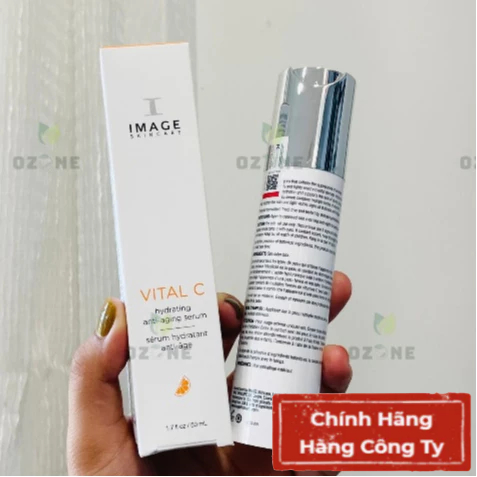 [cty] IMAGE SKINCARE VITAL C Hydrating Anti - Aging Serum 50ml Serum Image Phục Hồi Chống Lão Hóa Da