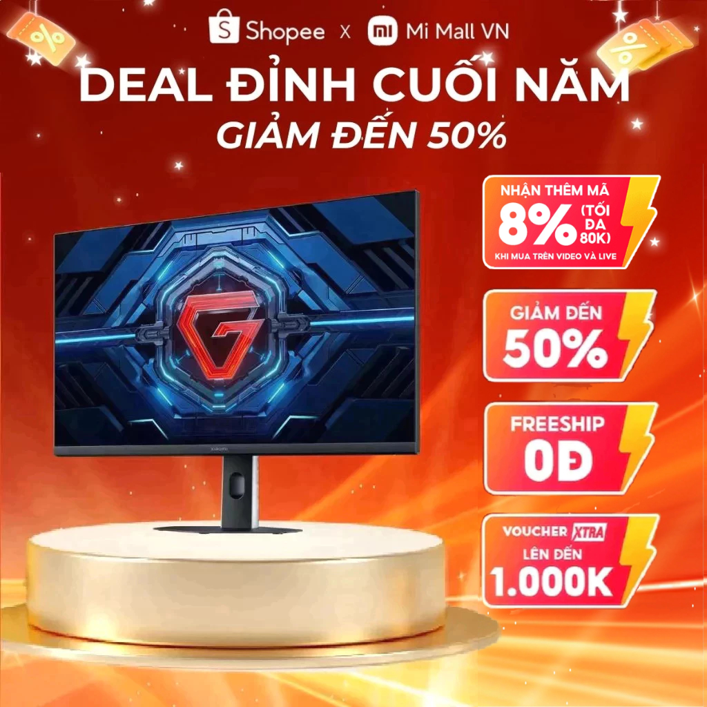 [NEW] Màn Hình Gaming Xiaomi Gaming Monitor G27i 2026 (FHD/IPS/200Hz/1ms) – Phiên Bản Quốc Tế