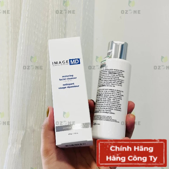 Image Skincare MD Restoring Facial Cleanser Sữa Rửa Mặt Image MD Trẻ Hóa Cho Da Khô