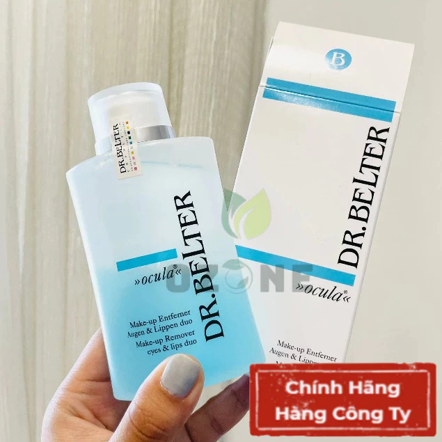 Ocula Make up Remover Eyes & Lips Duo DR. BELTER Nước Tẩy Trang Mắt Môi Làm Sạch Lớp Make Up Hai Pha