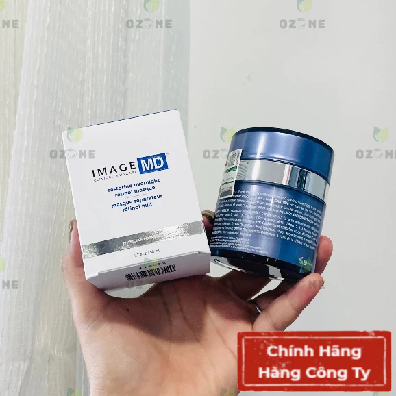 Image Skincare MD Restoring Overnight Retinol Masque Mặt Nạ Ngủ Image MD Trẻ Hóa Da, Mờ Thâm 50ml