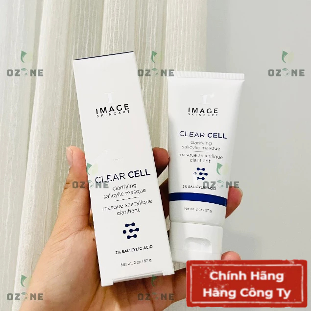 [cty] Image Skincare Clear Cell Medicated Acne Masque 57g Mặt Nạ Giảm Mụn Cấp Tốc