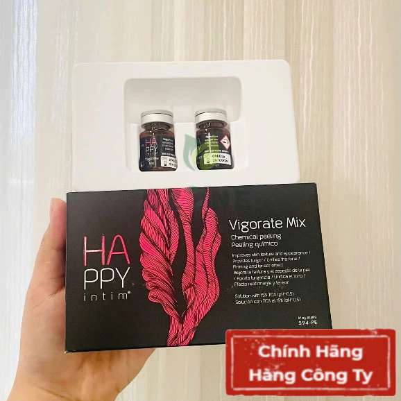 Skintech Happy intim Vigorate Peel TCA Skin Tech Peel TCA, Trẻ Hóa Làm Trắng Nách, Bẹn, Mông, Vùng K