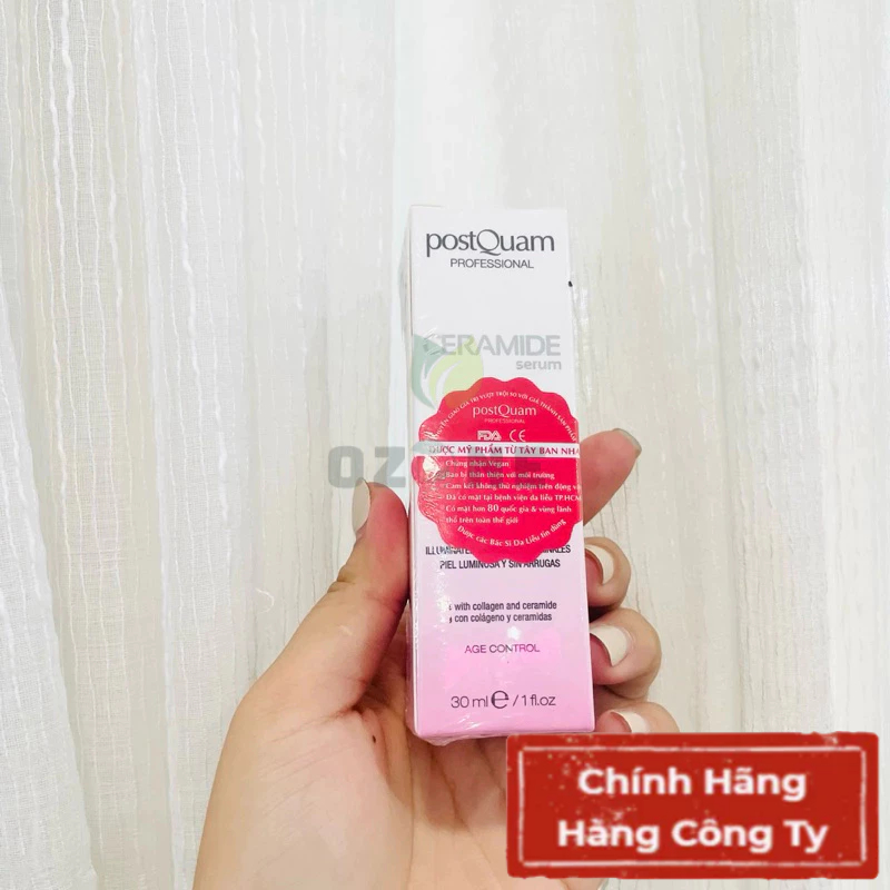 Serum Ceramide PostQuam Tăng Sinh Màng Ẩm NMF, Phục Hồi & Chống Lão Hóa 30ml