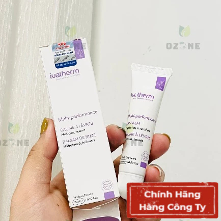 Ivatherm Lip Balm Nourishing And Repairing Son Dưỡng Môi Ivatherm, Dưỡng Cẩm, Căng Mọng Môi