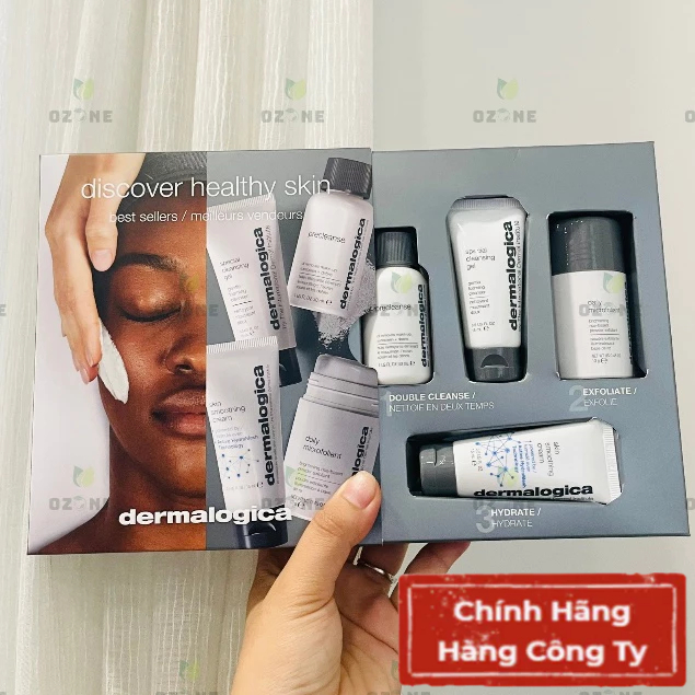 Derma Discover Healthy Skin Kit - Bộ Sản Phẩm Mini Dermalogica Discover Cho Da Thường Và Hỗn Hợp