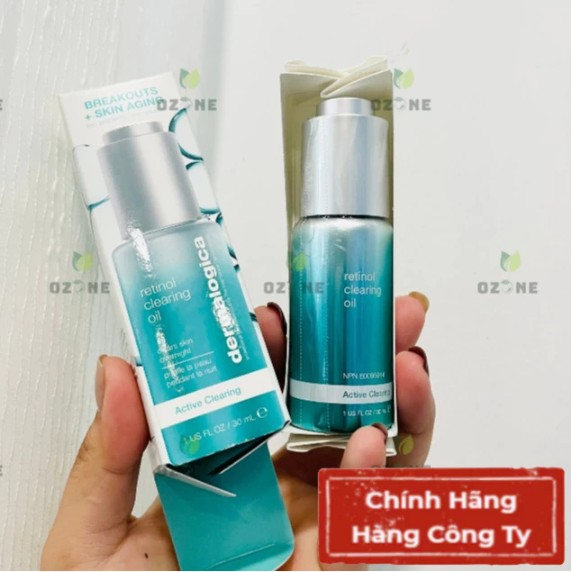 [hàng cty] Derma Active Clearing Retinol Clearing Oil 30ml - Serum Dầu Mụn Retinol Giảm Mụn Và Chống