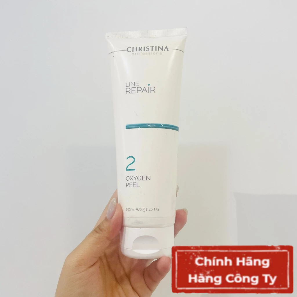 [cty] Christina Line Repair - 2 Oxygen Peel - Tẩy Tế Bào Chết Oxy, Hỗ Trợ Sáng Da, Đều Màu