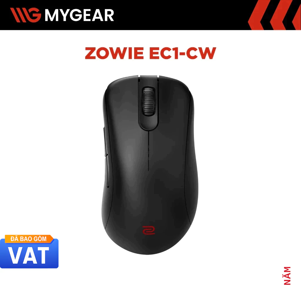 Chuột không dây BenQ ZOWIE EC1-CW / EC3-CW Ergonomic Wireless 3370 1000Hz