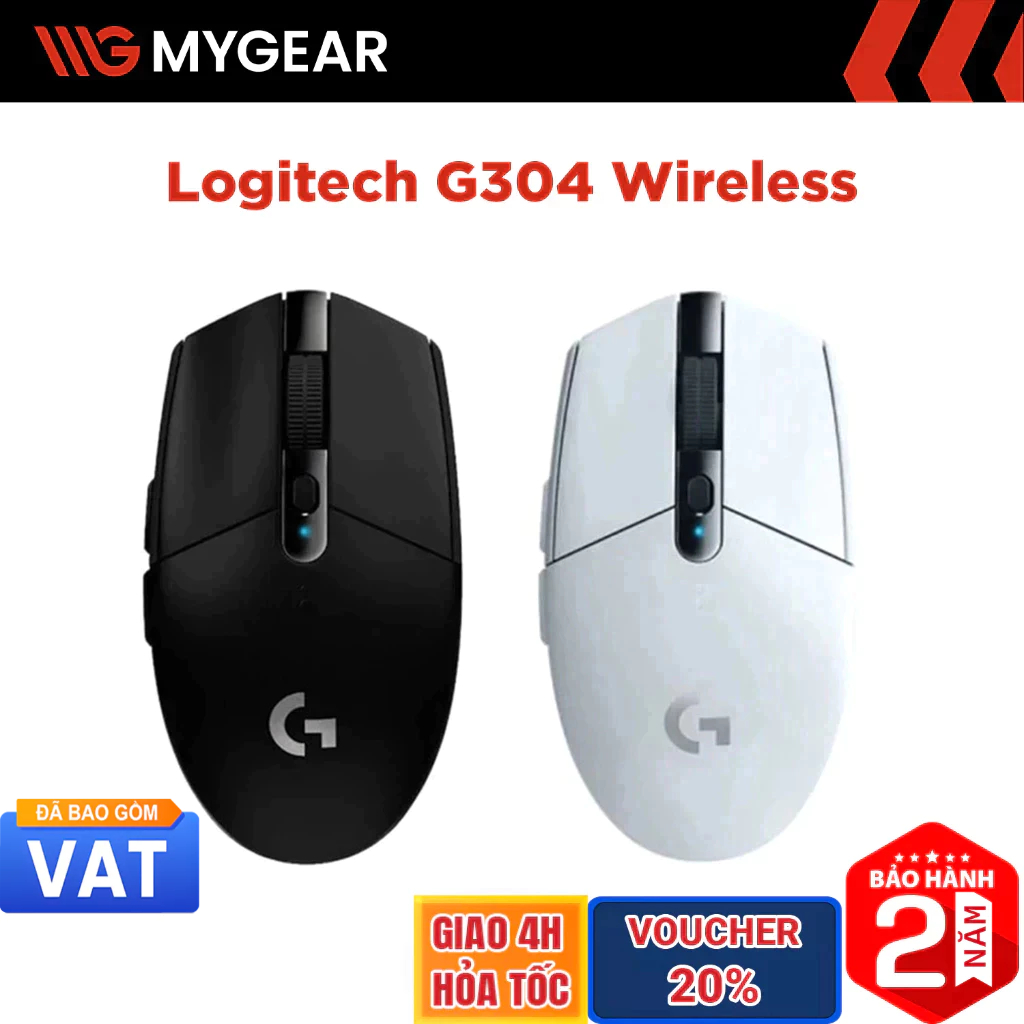 Chuột không dây Logitech G304 Lightspeed Wireless Gaming Mouse