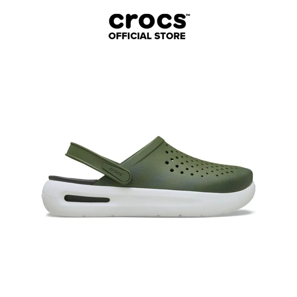 Giày Clog Unisex Crocs InMotion Graphic - Army Green