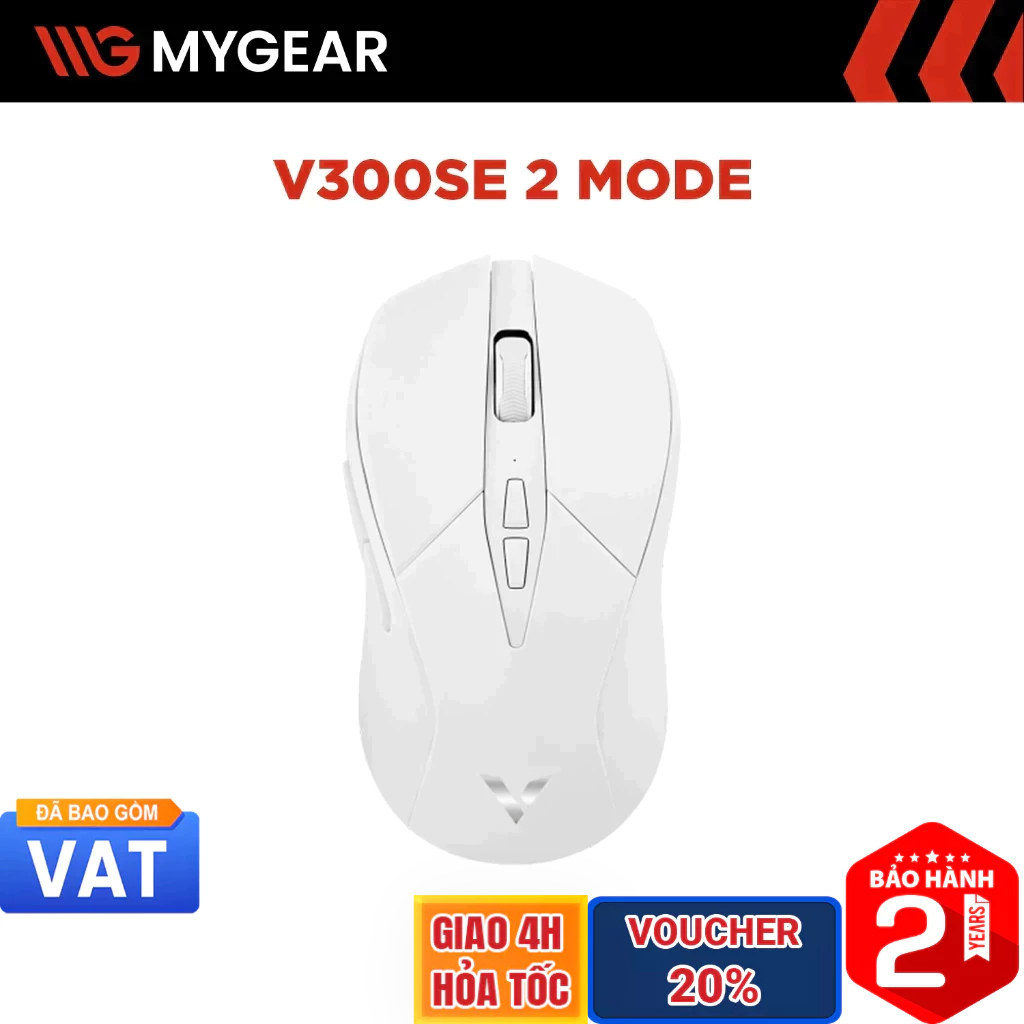 Chuột không dây Rapoo V300SE Wireless 2.4GHz 12000 DPI