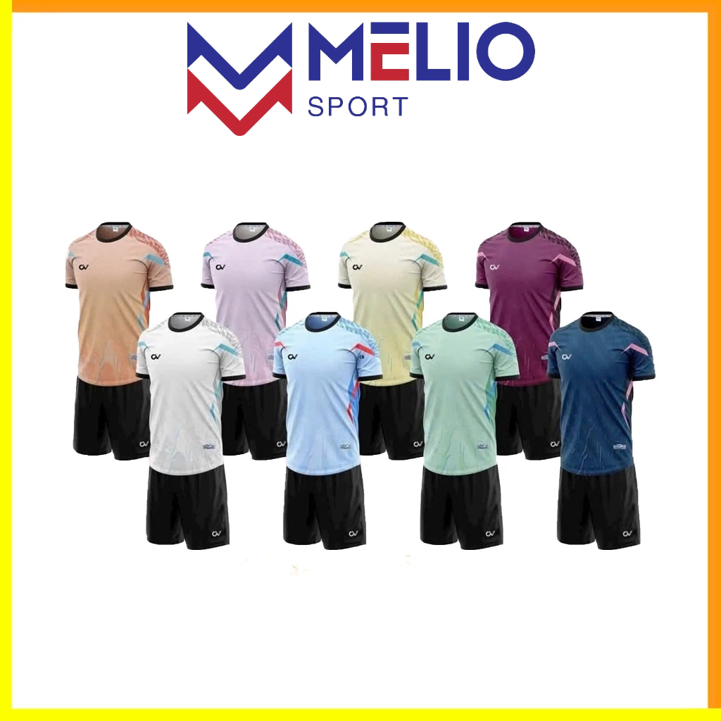 Bộ quần áo đá bóng không logo CV ZANE,chất vải thoáng mát,thấm hút mồ hôi tốt sport