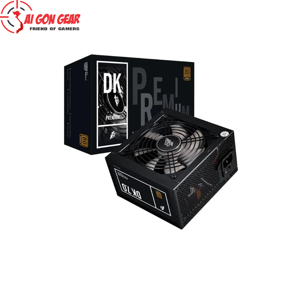 NGUỒN MÁY TÍNH FIRST PLAYER (1STPLAYER) DKPM-BRZ-700 700W ĐEN (80 PLUS BRONZE)