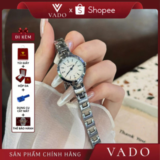 Đồng Hồ Nữ VADO Basic Mặt Tròn, Dây Kim Loại Bền Không Rỉ, Hỗ Trợ Kháng Nước - DH1701VADO