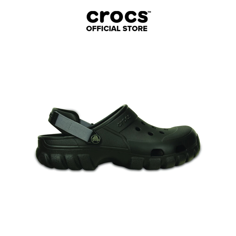 Giày Clog Unisex Crocs Off Road Sport - Black/Graphite - 202651-02S