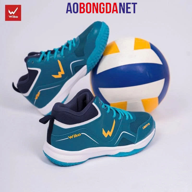Giày Bóng Chuyền Wika Netic,Giày Cầu Lông,Giày Pickleball Wika Chính Hãng Êm Nhẹ Năng Động Trẻ Trung