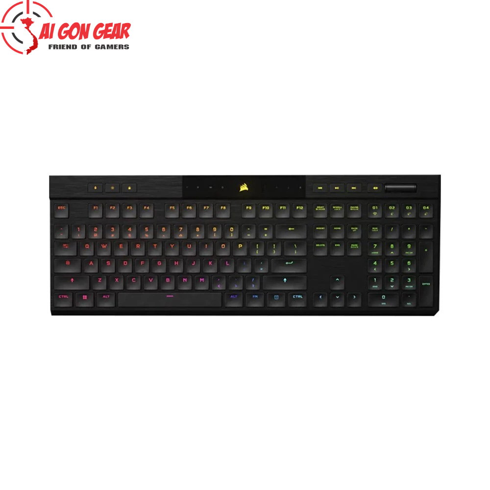 Bàn phím không dây Corsair K100 AIR-BLK-MX ULP TCT-RGB