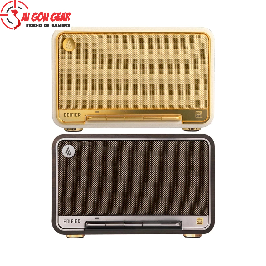 Loa Bluetooth Edifier D32 (Brown/White/Black)