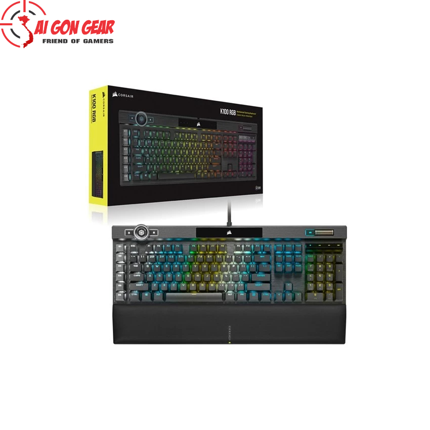 Bàn phím Corsair K100 BLK-OPX RF-RGB