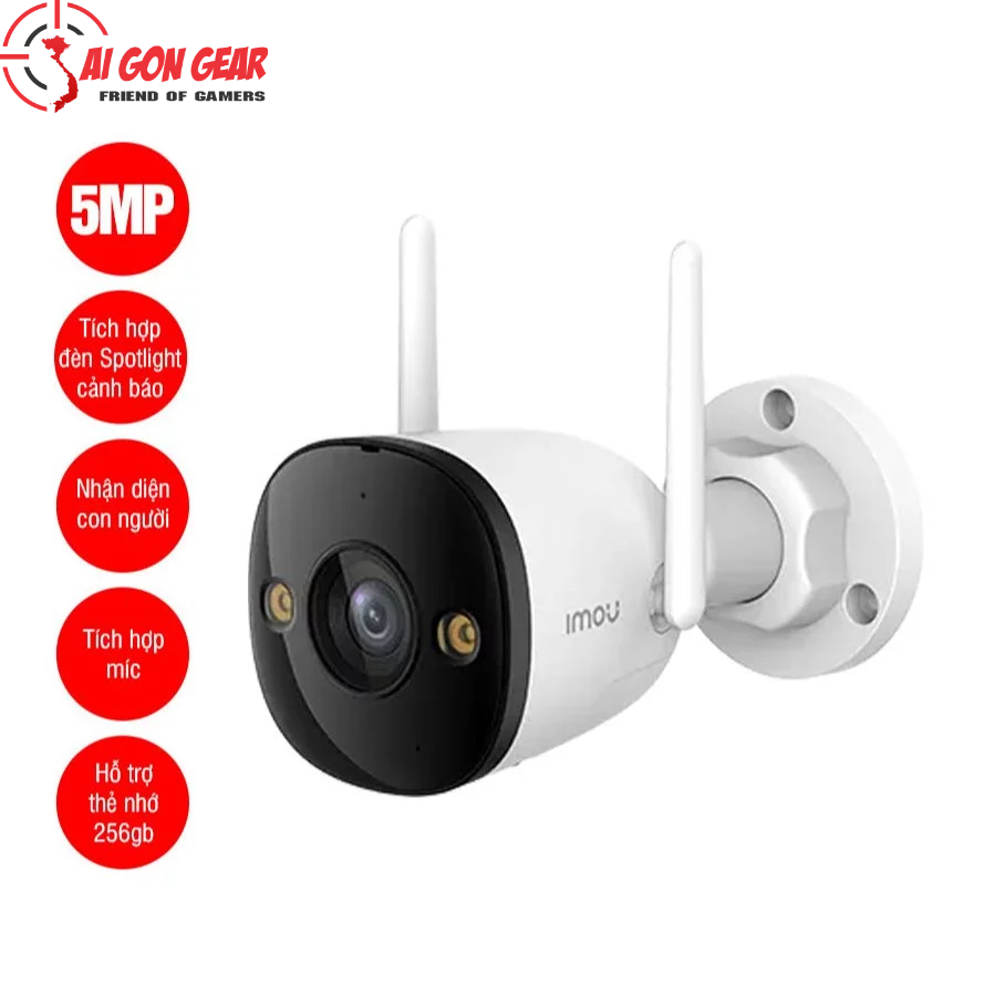 Camera Imou KBT IPC-F52FP (5MP/CỐ ĐỊNH/NGOÀI TRỜI)