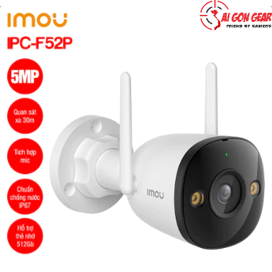 Camera Imou KBT IPC-F52P Bullet 2C (5MP/NGOÀI TRỜI)