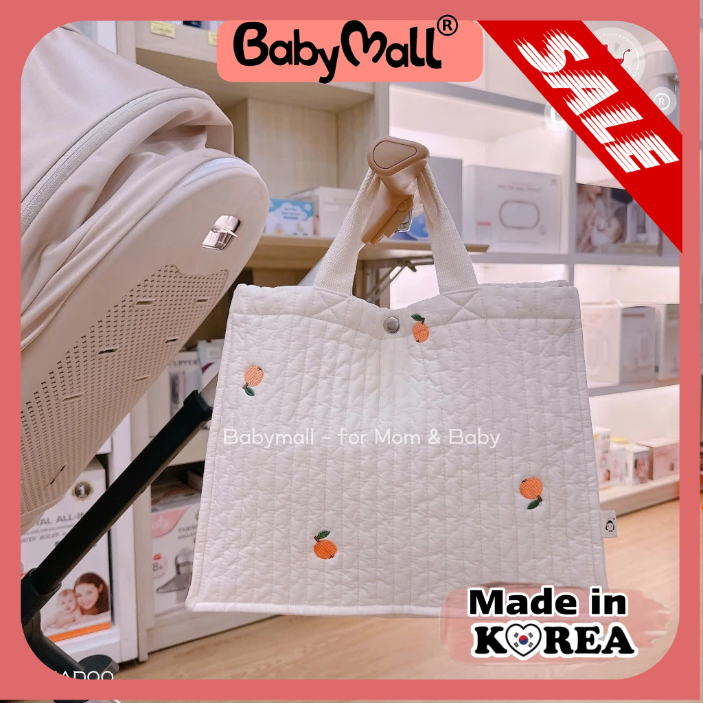 Túi bỉm sữa HANDMADE HADOO KOREA