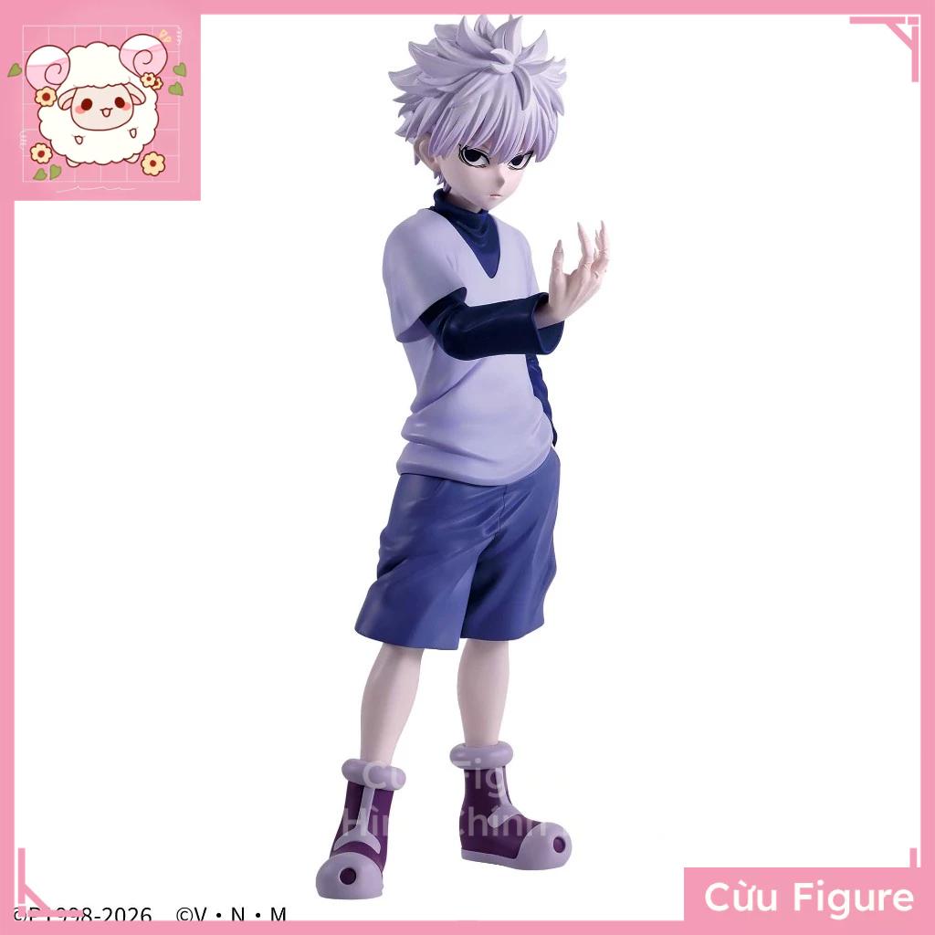(Sắp về) Mô Hình Killua Zoldyck - Grandista, Hunter × Hunter - Hãng BANDAI