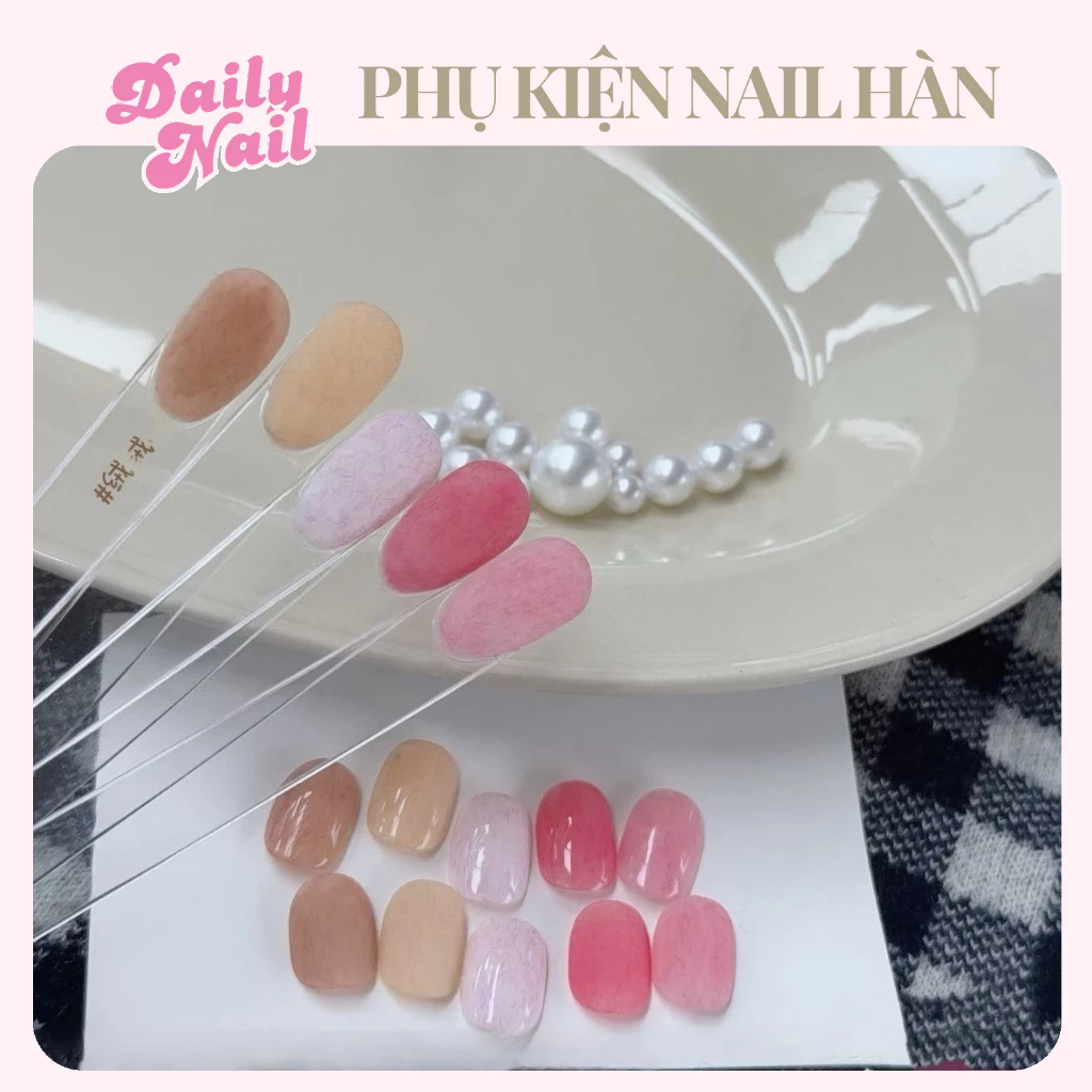 Sơn Gel Lông Tone Pastel Adhere - Đồ Nail Daily 💅🏻