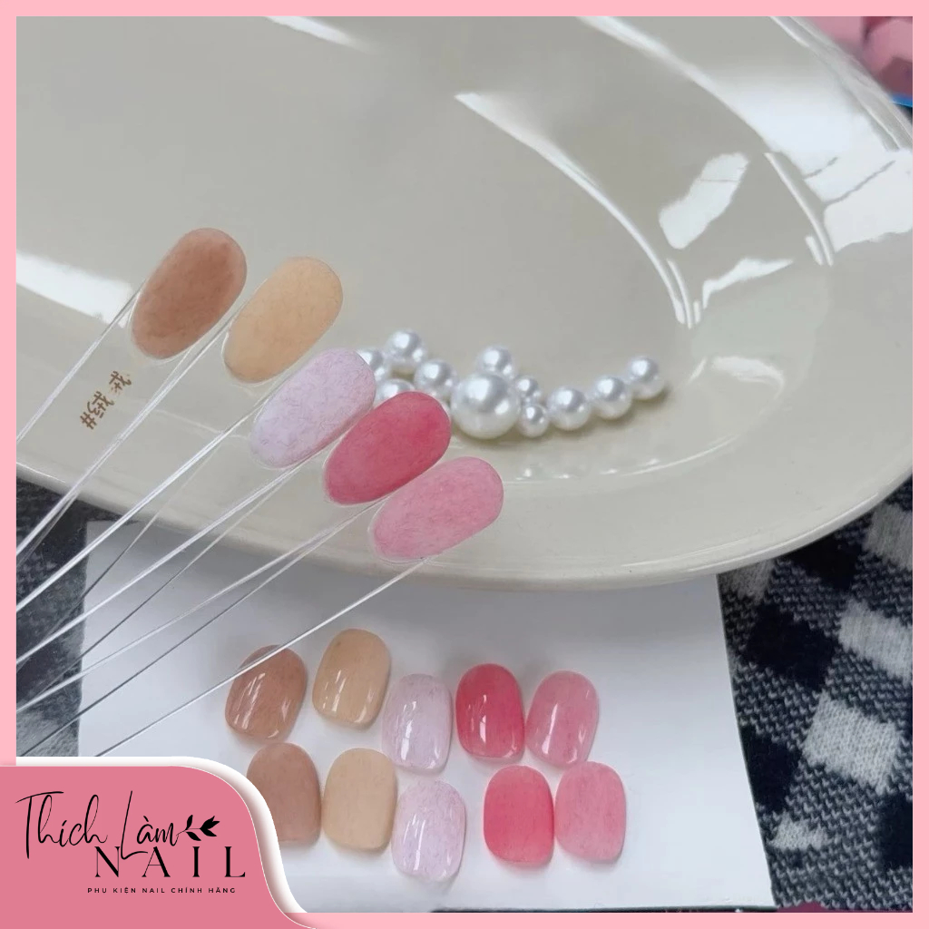 Sơn Gel Lông Tone Pastel Adhere - Thích Làm Nail ❤️