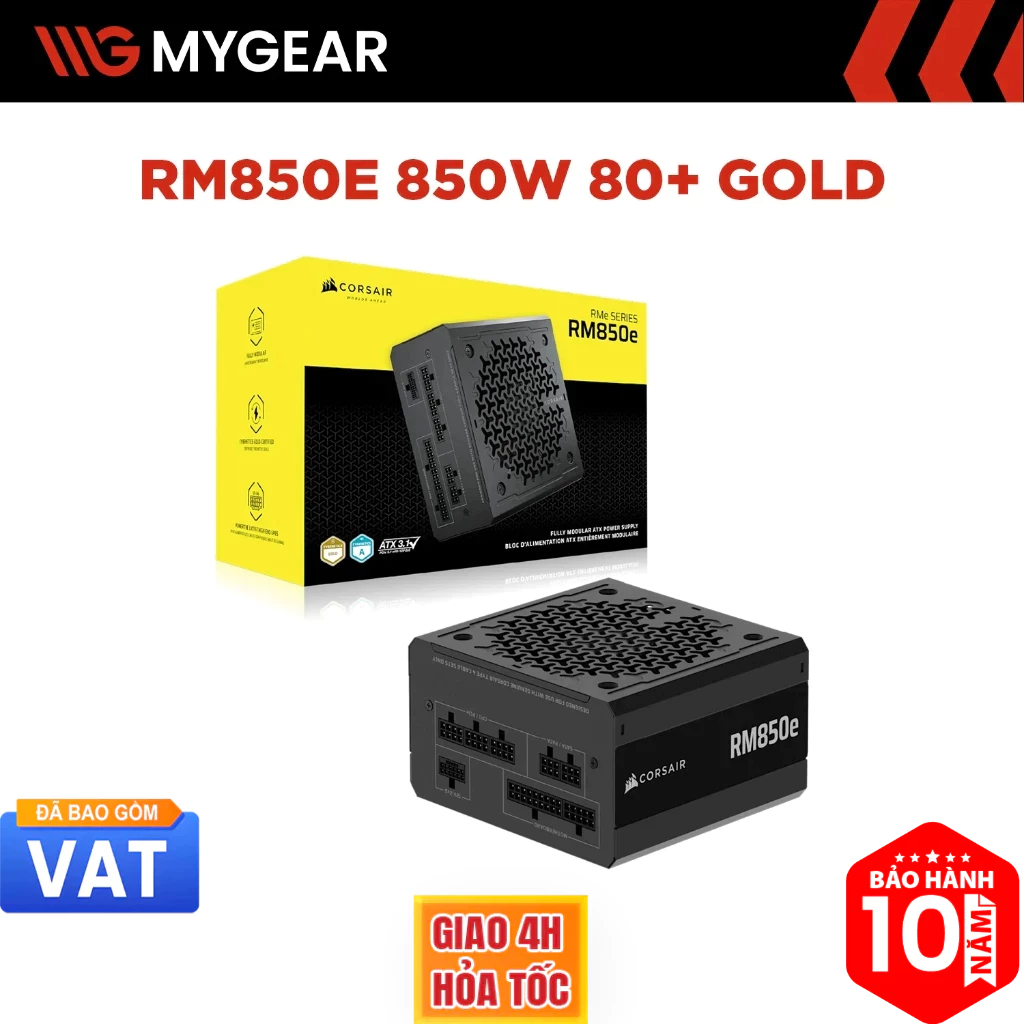 Nguồn máy tính Corsair RMe Series RM850e 850W 80 Plus Gold